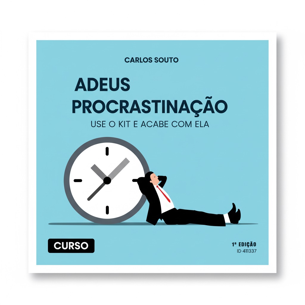Capa do Curso Adeus Procrastinação
